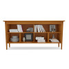 Aparador Buffet Retrô Moretta 1,80m 4 Portas Em Mdf 15mm Luapa - Carvalho New/Off White - 3