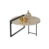 Mesa De Centro Orquídea Mdf 15mm Para Sala De Estar - Off White - 2