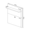 Rack Com Painel Para Tv Retro Preto Yan